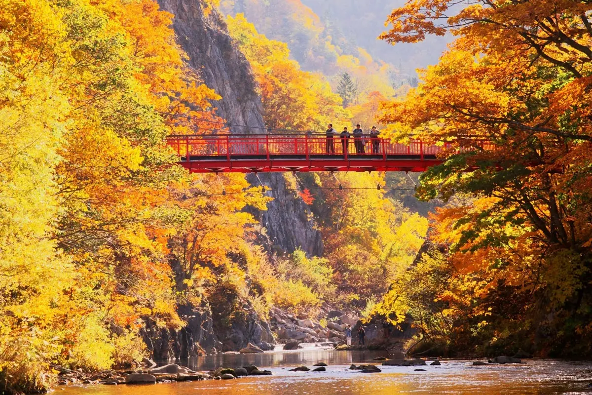Công viên Jozankei Futami Park– Thiên đường nghỉ dưỡng Hokkaido mùa thu