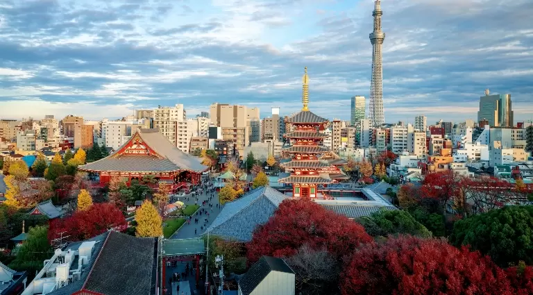 SẮC THU NHẬT BẢN: NAGOYA – YAMANASHI – HAKONE – TOKYO – NARITA