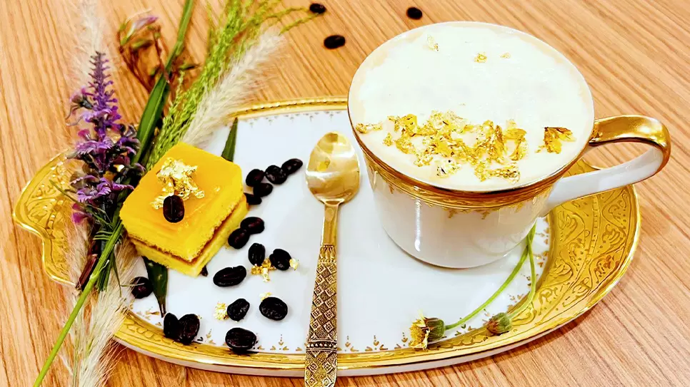 Tour Thái Lan 2026 Thưởng thức cafe Phủ vàng