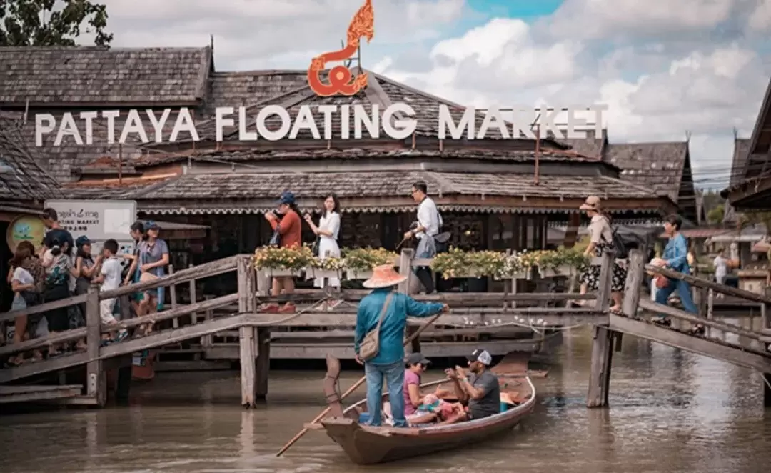 Tour Thái Lan 2026: Trải nghiệm chợ nổi Pattaya