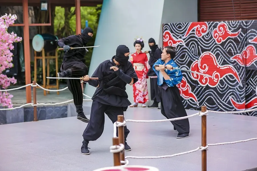 Thưởng thức show ninja