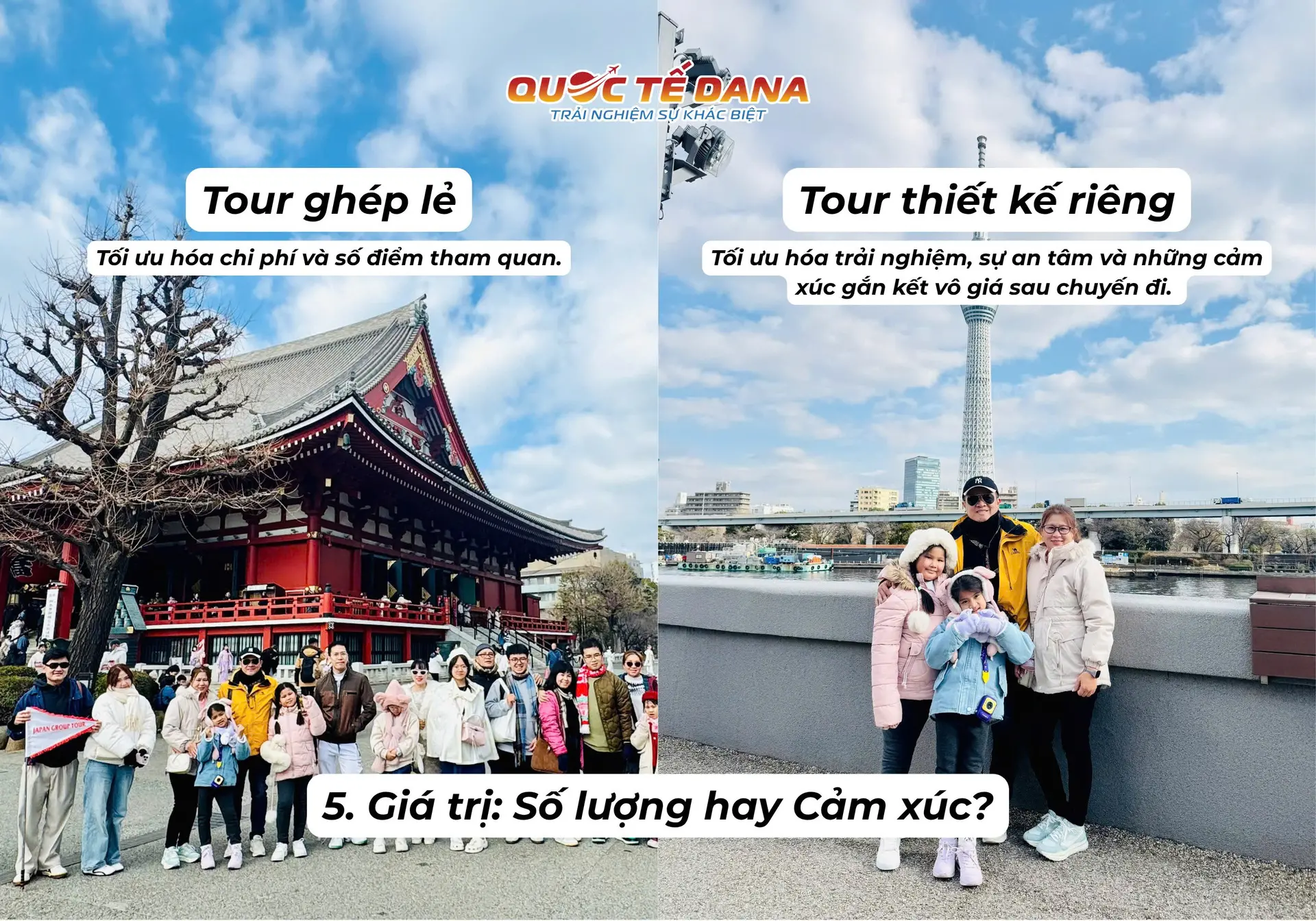 5.Du Lịch Nhật Bản Cho Gia Đình: Nên Chọn Tour Ghép Lẻ Hay Tour Thiết Kế Riêng Vì Giá Trị Trải Nghiệm?