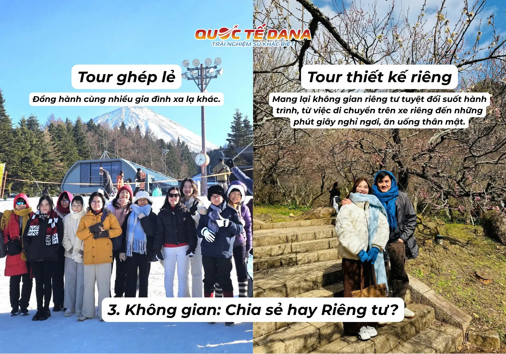 Du Lịch Nhật Bản Theo Tour Ghép Lẻ Hay Tour Thiết Kế Riêng: Không Gian Chung Hay Riêng Tư?