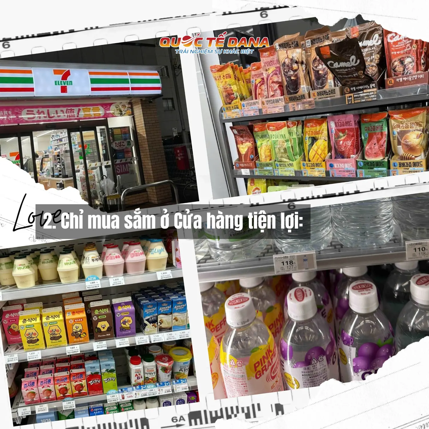 DU LỊCHNHẬT BẢN TỰ TÚC VÀ 10 "CÁI BẪY" - 2. Phụ thuộc vào cửa hàng tiện lợi