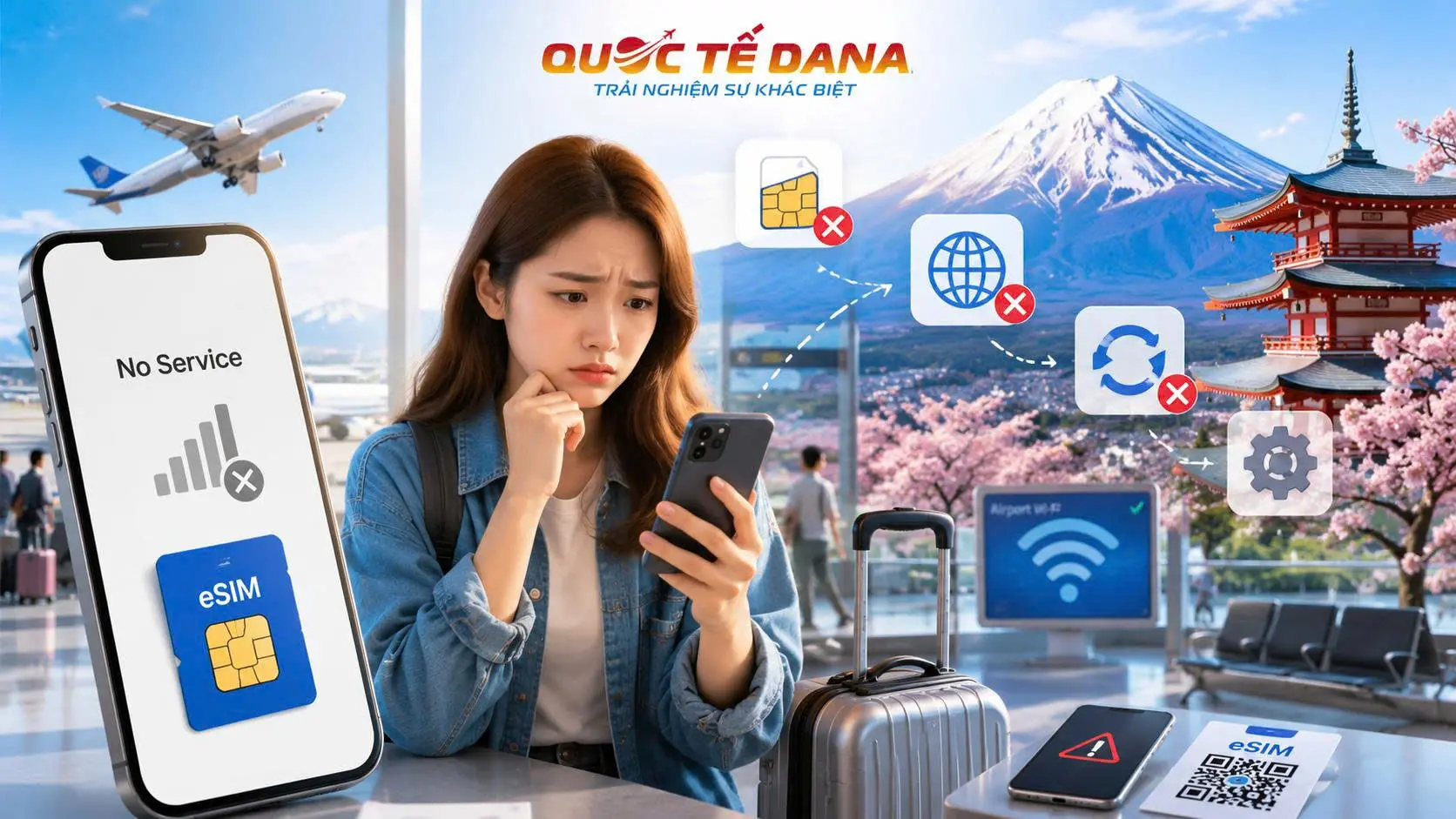 Vì sao eSIM không hoạt động ở Nhật Bản?