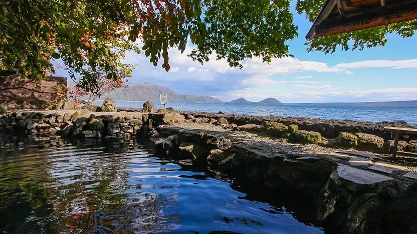 Top 15 khu suối nước nóng tại Hokkaido mà bạn nên trải nghiệm_Lake Shikotsu 