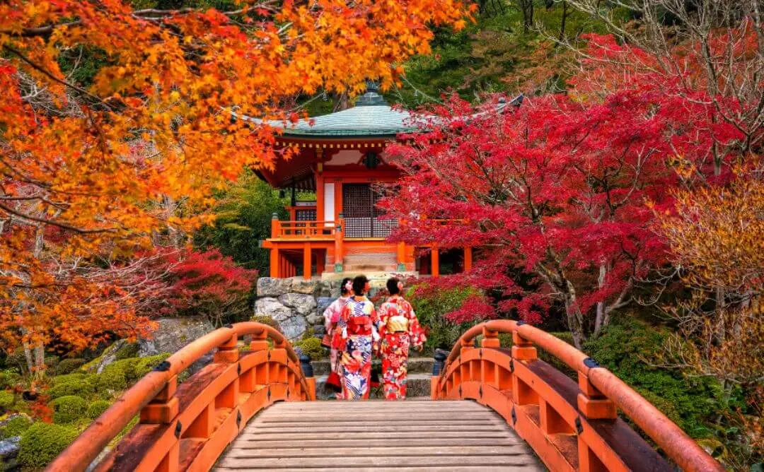 Địa điểm du lịch mùa thu tại Kyoto - Chùa Daigo-ji