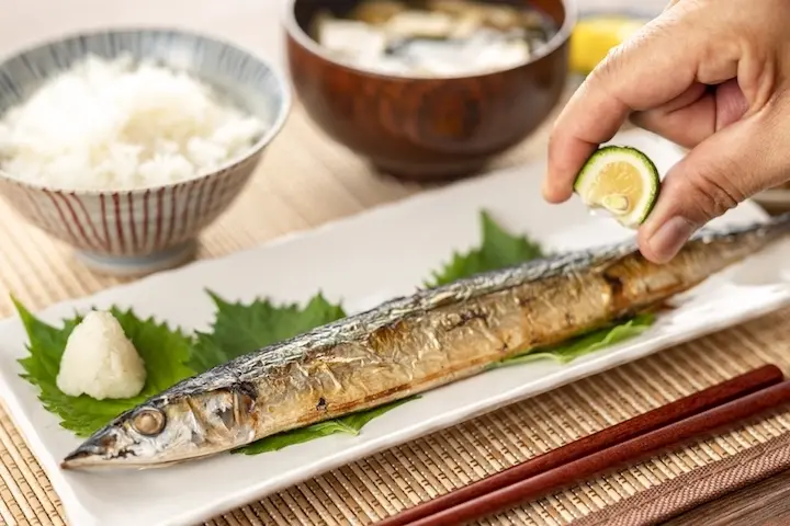 Cá Sanma (cá thu đao) món đặc trưng vào mỗi mùa thu nhật bản