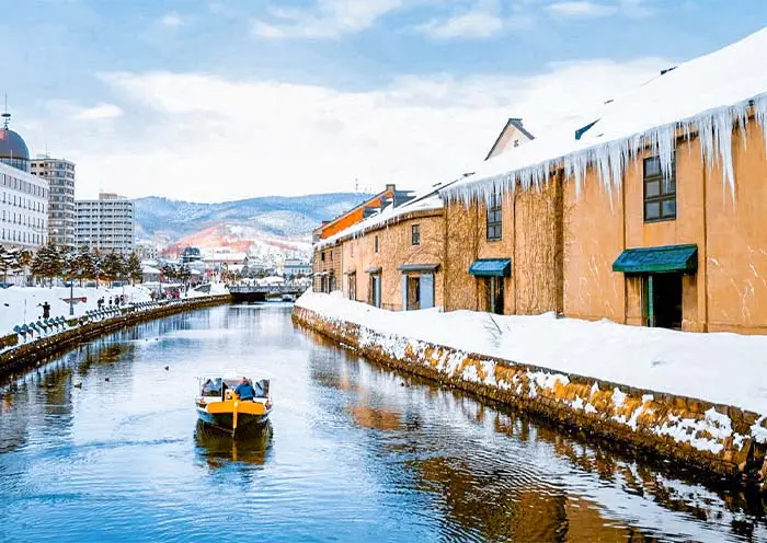 Kênh Otaru Mùa đông