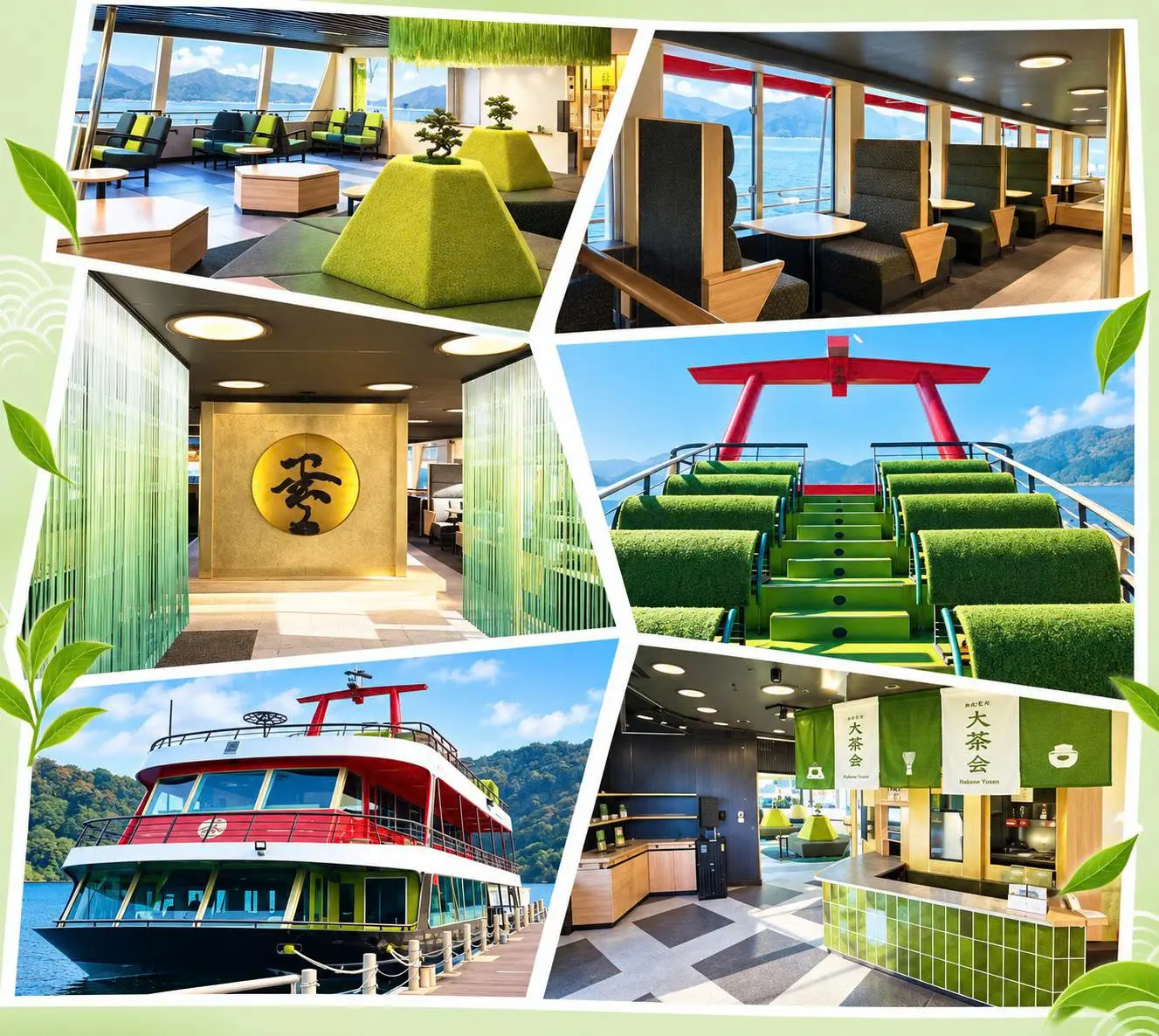 Hakone Yusen DAICHAKAI – được mệnh danh là “trà thất khổng lồ”